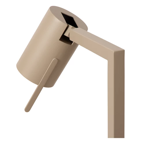 Lucide LESLEY - Lampe de bureau - 1xGU10 - Taupe - détail 2